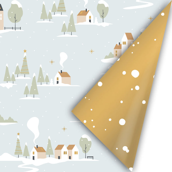 Home For Xmas Cool Cadeaupapier 50 x 300 cm