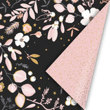 Let's Decorate Zwart Cadeaupapier 50 x 300 cm