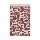 Vlakke zak L - Abstract Botanics 17 x 25 cm - 5 st