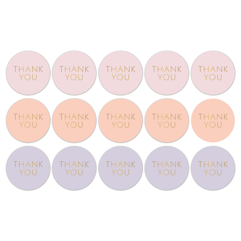 Goudfolie - Thank You 12 st