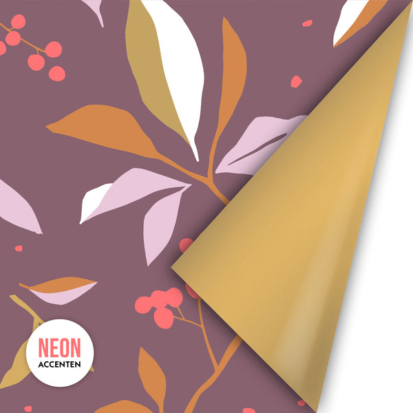 Autumn Beauty Warm - Cadeaupapier 50 x 300 cm