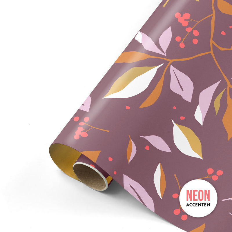 Autumn Beauty Warm - Cadeaupapier 50 x 300 cm