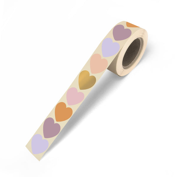 Spring Hearts Stickers 10 st