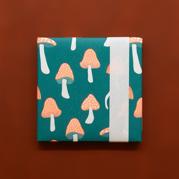 Mushrooms Cadeaupapier 70 x 300 cm