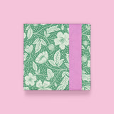 Poppy Green - Pink Cadeaupapier 70 x 300 cm