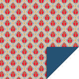 Sint - Mijter Blue - Dark Blue Cadeaupapier 70 x 300 cm