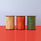 Sint Lint - Paporlene - Mijter - Red - Beige 10 mm