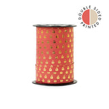 Sint Lint - Paporlene - Mijter - Red - Beige 10 mm