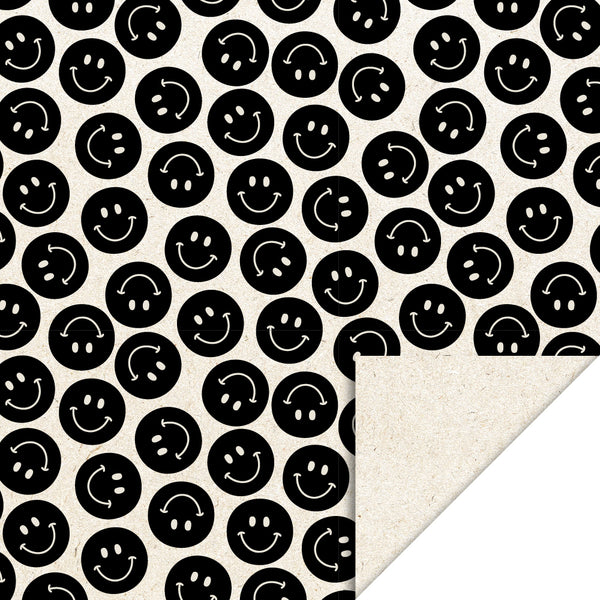 Vlakke zak L - Smiles - 17 x 25 cm - 5 st
