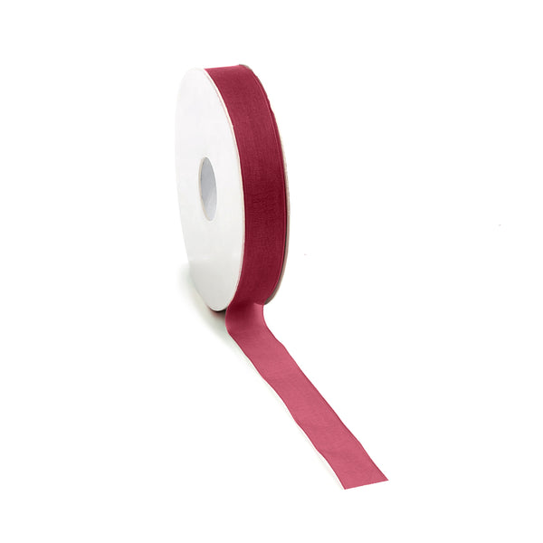 Linnen - Organza Beet Red Lint 15 mm