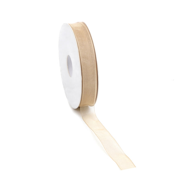 Linnen - Organza Gold Lint 15 mm