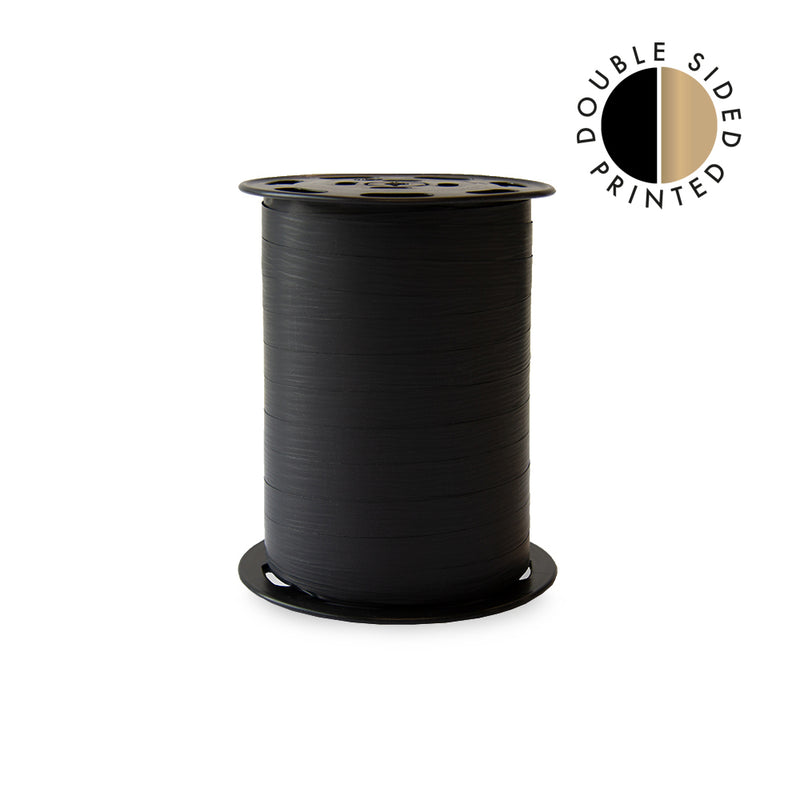 Paporlene - Uni Black/Gold Lint 10 mm