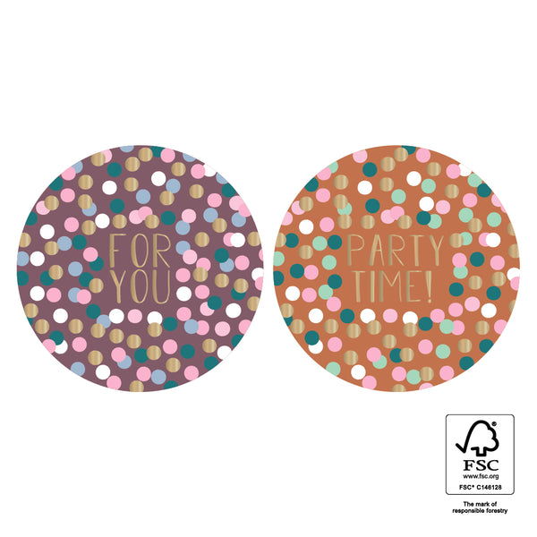 Goudfolie - For You Confetti Gold - Warm 10 st