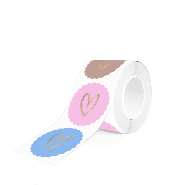 Goudfolie - Heart Gold - Lovely 12 st