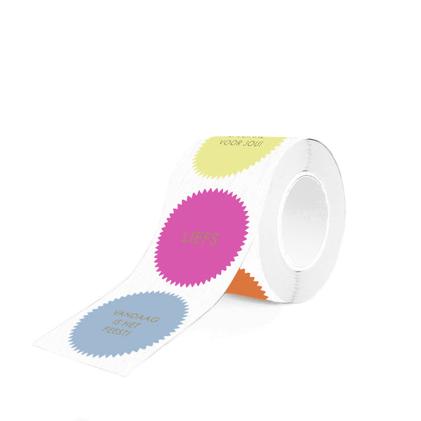 Goudfolie - Tekst Modern - Bright- 12 st
