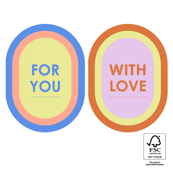 Oval For You/With Love - 10 st