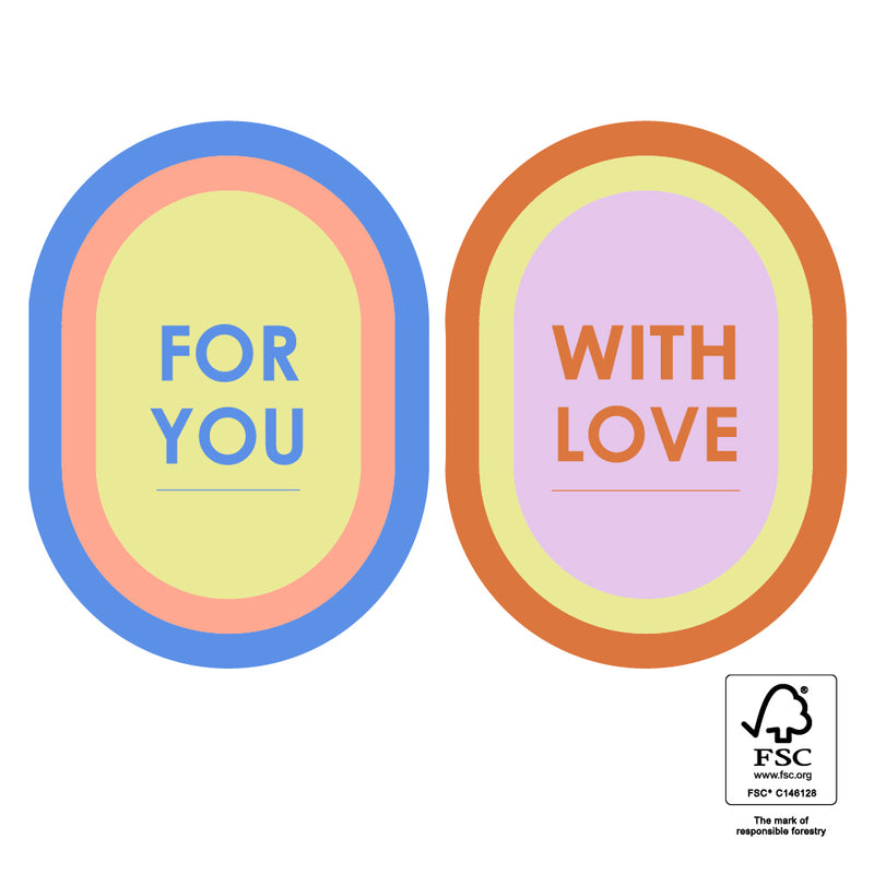 Oval For You/With Love - 10 st