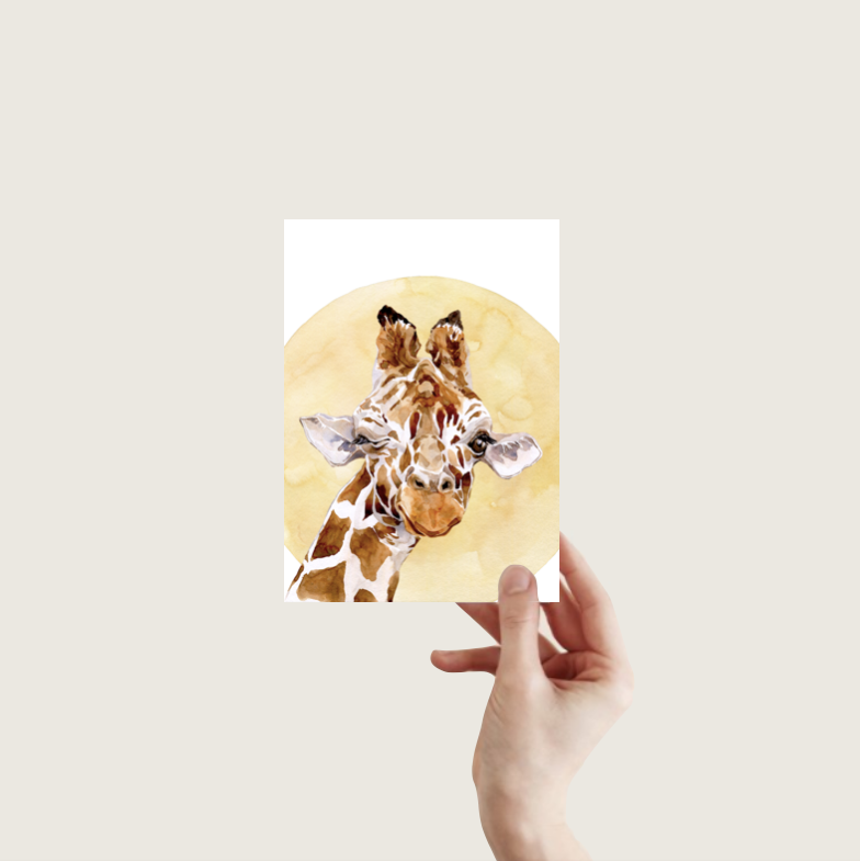 giraffe-ansichtkaart-a6
