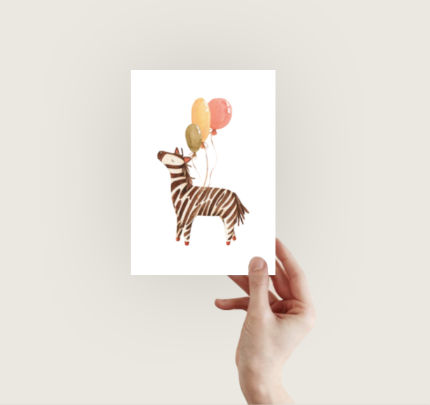 zebra-ballonnen