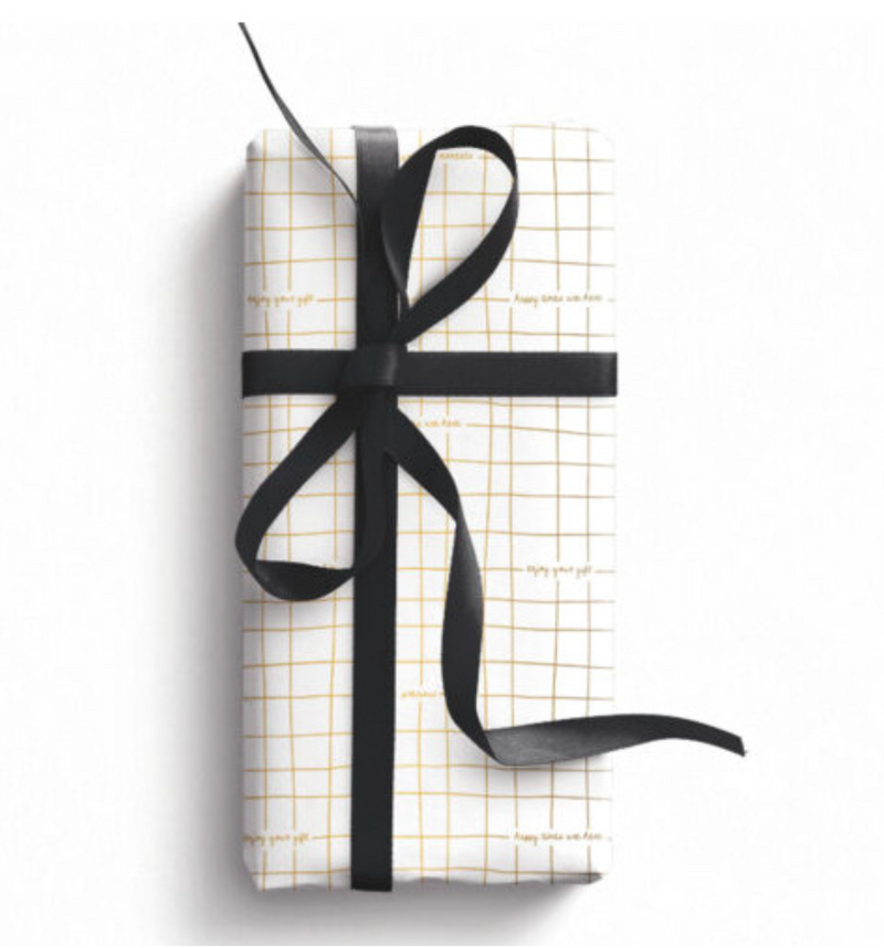 Wishing you the best - Kerst Cadeaupapier 50 x 300 cm
