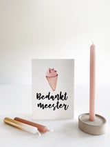 Cadeauset bedankt Kaarsen Set