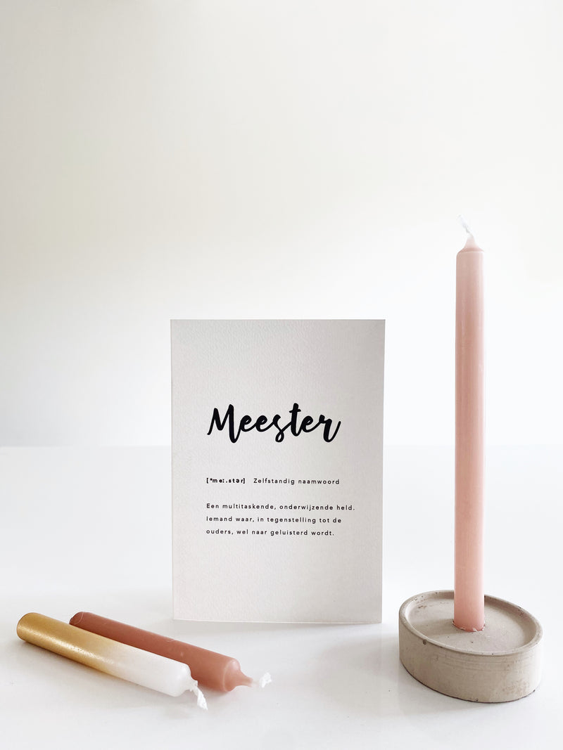 Cadeauset bedankt Kaarsen Set