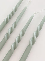 Dinerkaars Twisted - Dusty Green 2 st