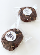 Goudfolie - Baked With Love Stickers Rond 10 st