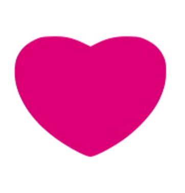 hart-fel-roze-stickers