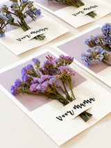 Voor Mama Droogbloemkaart A6