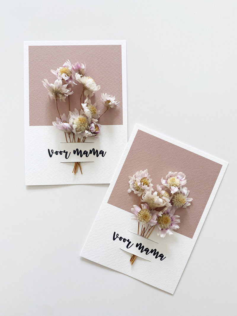 kaart-voor-mama-droogbloem-droogbloemkaart-a6