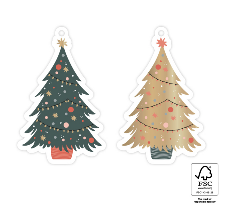 label-kerstboom