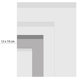 Vlakke zak M - Dots 12 x 19 cm - 5 st