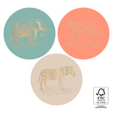 Goudfolie - Jungle Vintage Gold/Sweet Stickers 10 st