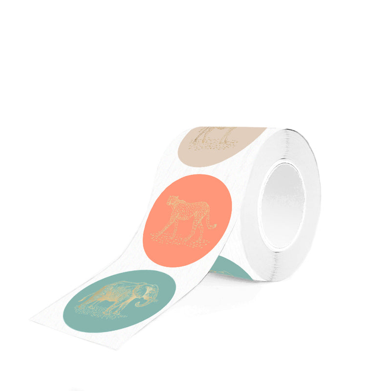 Goudfolie - Jungle Vintage Gold/Sweet Stickers 10 st