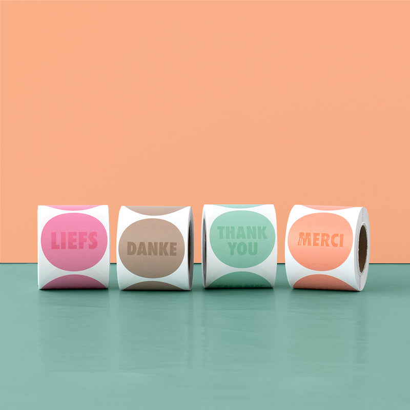 Liefs Rond Stickers 10 st