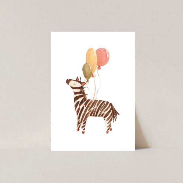 zebra-poster-a4