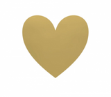 Goudfolie - Hart Stickers Hart 10 st