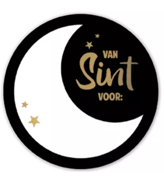 Stickers - Van Sint Stickers Rond - 10 st