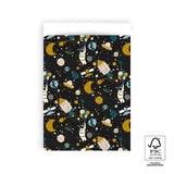 Vlakke zak L - Space Inpakzak 17 x 25 cm - 5 st